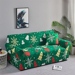 Christmas Couch Covers Sectional Sofa Cover For Dogs Pet, Slipcovers For Love Seat, L Shaped,3 Seater, U Shaped, Arm Chair Washable Couch Protector Soft Durable miniinthebox