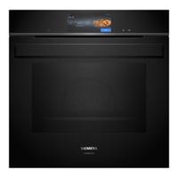 Siemens iQ700 Built-in Oven with Steam Function 60 cm - Black (HS958GED1B)