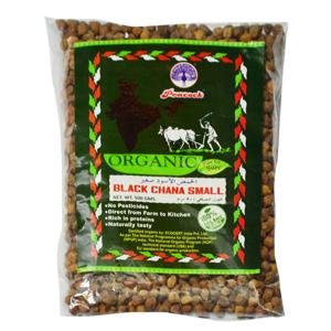 Peacock Organic Black Chana Small 500gm