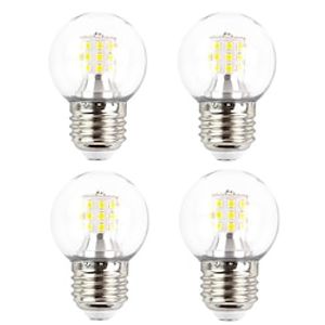 10pcs 4pcs 4W LED Globe Bulbs 300-500 lm E27 G45 36 LED Beads SMD 2835 Warm White /Cold White/ Natural White  110-240 V miniinthebox