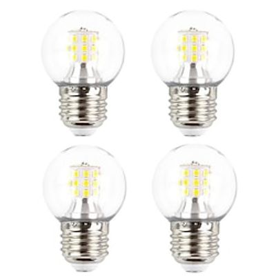 10pcs 4pcs 4W LED Globe Bulbs 300-500 lm E27 G45 36 LED Beads SMD 2835 Warm White /Cold White/ Natural White  110-240 V miniinthebox