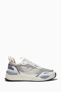 Sneakers in Mesh & Nubuck Leather
