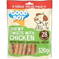 Good Boy Chewy Chicken Twists 320gm Value Pack For Dogs