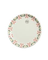 Homesmiths Christmas Plate Dolomite Dia 21cm
