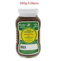 Golden Swan Salted Anchovies Monamon 340G (Pack of 24)