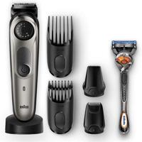 Braun Beard and Hair Trimmer BT7940 | | Gillette ProGlide Razor | Grey Black Color