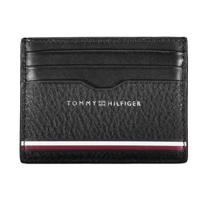 Tommy Hilfiger Black Leather Wallet (TO-22092)