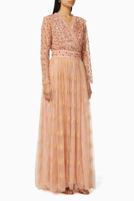 Embellished French Tulle Dress