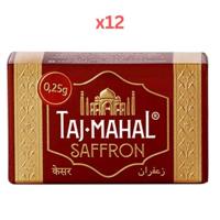 Taj Mahal Saffron 0.25gm Pack of 12