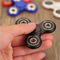 Fidget Hand Spinner Fingertips Gyro Stress Reliever Toy Tri-Spinner Whiny For Autism And ADHD Kids - thumbnail