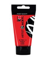 Marabu 75 Milliliter Artist Acrylic 936 Vermilion - thumbnail