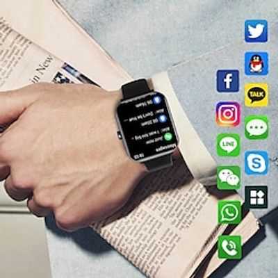 696 F57PRO Smart Watch 1.91 inch Smartwatch Fitness Running Watch Bluetooth Pedometer Call Reminder Sleep Tracker Compatible with Android iOS Women Men Hands-Free Calls Message Reminder IP 67 35mm Lightinthebox