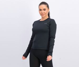 Womens Qualifier Coldgear Sweatshirt  Black