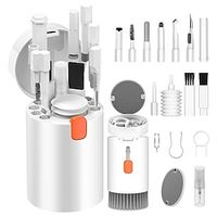 20 in 1 Electronic Cleaning Kit Multifunctional Cleaning Kit for Airpods Pro Phone Laptop Camera Keyboard Screen Keyboard Cleaner with Dust Air and Spray Cleaning Lightinthebox - thumbnail
