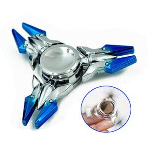 Zinc Alloy Tri-Spinner Rotating Fidget Hand Spinner ADHD Autism Fingertips Reduce Stress Toys