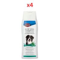 Trixie Aloe Vera Dog Aloe Vera Shampoo 250ml (Pack of 4)