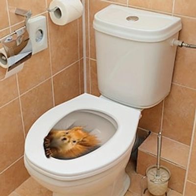 3D Three-dimensional Squirrel Toilet Lid Decal, Removable Self Adhesive Wall Sticker, Creative Toilet Cover Decorative Sticker, Bathroom Decor asethetic room decor, home decor Lightinthebox 3D Three-dimensional Squirrel Toilet Lid Decal, Removable Self Adhesive Wall Sticker, Creative Toilet Cover Decorative Sticker, Bathroom Decor asethetic room decor, home decor Lightinthebox