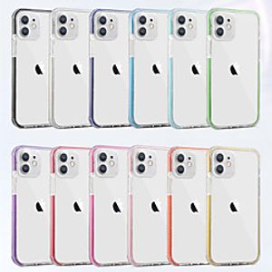 Phone Case For Apple Back Cover iPhone 12 Pro Max 11 Pro Max Shockproof Dustproof Transparent TPU Lightinthebox