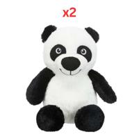 Trixie Panda Plush Toy For Dogs 26cm (Pack Of 2)