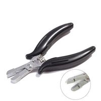Professional Hair Extension Pliers Multi-Function Flat Straight Head Stainless Steel Tool