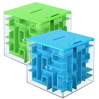 2 Pack Money Maze Puzzle Box Perfect Money Holder Puzzle and Brain Teasers for Kids and Adults miniinthebox 2 Pack Money Maze Puzzle Box Perfect Money Holder Puzzle and Brain Teasers for Kids and Adults miniinthebox