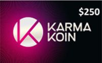 Karma Koin US $250 (Instant E-mail Delivery)