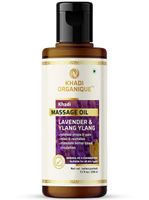 Khadi Organique Lavender & Ylang Ylang Massage Oil (Mineral Oil free) 210ml