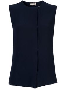 Hermès pre-owned sleeveless top - Blue