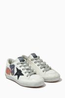 Superstar Penstar Sneakers with Sticker Prints in Canvas - thumbnail