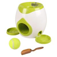Flamingo Wilson Interactive Fetch & Treat + Tennis Ball 18cm Dog Toy Flamingo Wilson Interactive Fetch & Treat + Tennis Ball 18cm Dog Toy