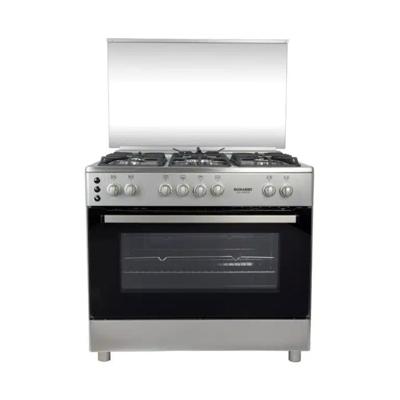 Sonashi Full Safety 90x60 Free Standing Stainless Steel Gas Oven - SGO-9060FFD