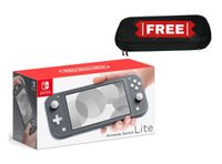 Nintendo Switch Lite, Grey (Storage Case Free)