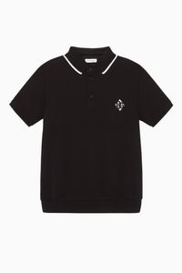 Embroidered Logo Patch Polo T-Shirt Embroidered Logo Patch Polo T-Shirt
