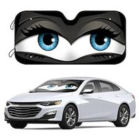 Car Windshield Sun Shade Keep Cool in Your Car with this Cartoon Eyes Car Windshield Sun Shade 4 Free Suction Cups Lightinthebox