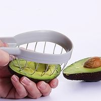 1 Set Avocado Slicer Quick Core Removal Multi-functional Evenly Cut Manual 3-in-1 Kiwi Fruit Slicer Avocado Peeler Kitchen Gadgets Lightinthebox