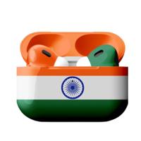 Customized Apple AirPods Pro 3 India Flag