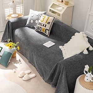 Couch Covers Sectional Sofa Cover Towel Blanket For Dogs Pet Anti-Scratch Slipcovers For Love Seat,L Shaped,3 Seater,Arm Chair,Washable Couch Furniture Protector miniinthebox