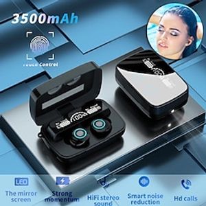 Bluetooth Gaming Headset TWS in-Ear HeadsetStereo Independent Dual-Host Wireless HeadsetCharging Compartment Mirror Screen Design miniinthebox