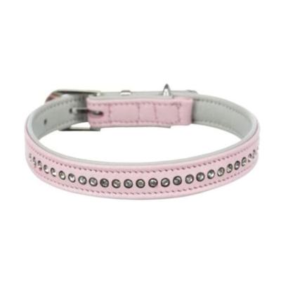 Trixie Active Comfort Collar With Rhine Stones For Dogs Pink - Small
