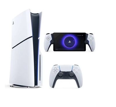 Sony PlayStation 5 Disc Slim Console 1TB & Sony Remote Player Portal Console Bundle (International Edition) Sony PlayStation 5 Disc Slim Console 1TB & Sony Remote Player Portal Console Bundle (International Edition)