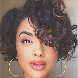 Remy Human Hair Wig Short Body Wave Pixie Cut Natural Black Adjustable Natural Hairline For Black Women Machine Made Capless Brazilian Hair All Natural Black #1B 8 inch 10 inch Daily Wear Party Lightinthebox