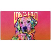 Drymate Placement Mats For Dogs Love Is Golden 16 X 28 Inches