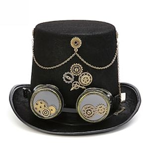 Plague Doctor Retro Vintage Punk  Gothic Steampunk Hat Masquerade Men's Women's Costume Vintage Cosplay Party Hat Masquerade miniinthebox