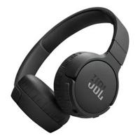 JBL Tune 670NC Adaptive Noise Cancelling Wireless On-Ear Headphones, Pure Bass, Smart Ambient, Bluetooth 5.3 + LE Audio, Hands-Free Call, 70H Battery, Multi-Point Connection - Black, (JBLT670NCBLK)