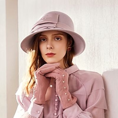 Hats 100% Wool Bowler Cloche Hat Bucket Hat Wedding Holiday Elegant Wedding With Beading Splicing Headpiece Headwear Lightinthebox Hats 100% Wool Bowler Cloche Hat Bucket Hat Wedding Holiday Elegant Wedding With Beading Splicing Headpiece Headwear Lightinthebox