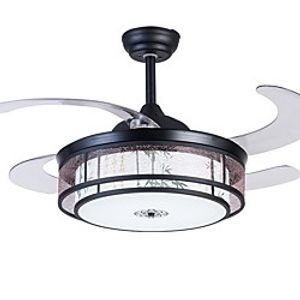 Ceiling Fan 48 cm Single Design Ceiling Fan Metal Vintage Style Classic Style Empire Black Vintage Traditional  Classic 110V-120V 220V-240V Lightinthebox