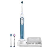 Oral B Smart 6 - 6000N, Rechargeable Tooth Brush With Blue Tooth Connectivity & Travel Case - D700.535.5XP