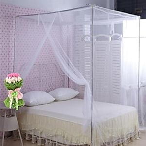 Mosquito Net, Four Corner Post Curtains Bed Canopy Fits All Beds for Adult Bedroom, Kids Rooms, Garden, Camping(Not Include Bed Poles/Frame) miniinthebox