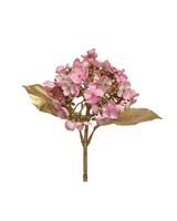 Homesmiths Christmas Hydrangea Stem Blush Pink