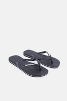 Womens Style 1 Top Logo Filete Flip Flop Black/White Womens Style 1 Top Logo Filete Flip Flop Black/White